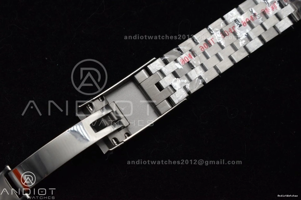 904L DateJust Gray SS Wimbledon On 126330 Vr Breathable Best Roman Dial Bracelet Edition ARF 589 Green Jubilee 1:1 41 0901